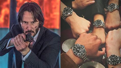 john wick rolex submariner|keanu reeves Rolex.